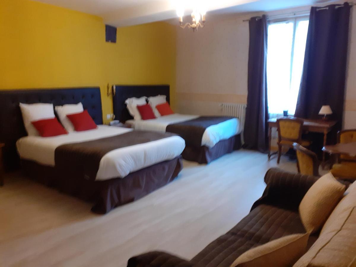 Logis Hotel Restaurant De L'Ecu Монбар Екстер'єр фото